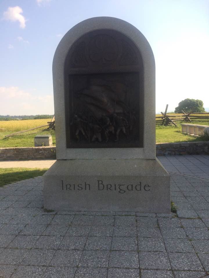 IrishRegiment69's tweet photo. We may not have found our marker in Gettysburg, but we did find our Antietam monument https://t.co/OOIZ5iyEOl