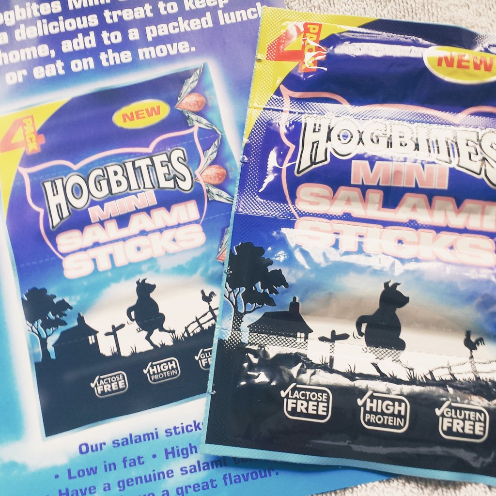 louiseneal's tweet photo. Thank you @freesamplescouk Going to chomp on these #freesamples #hogbites #salamisticks https://t.co/DhpnCUIcoo