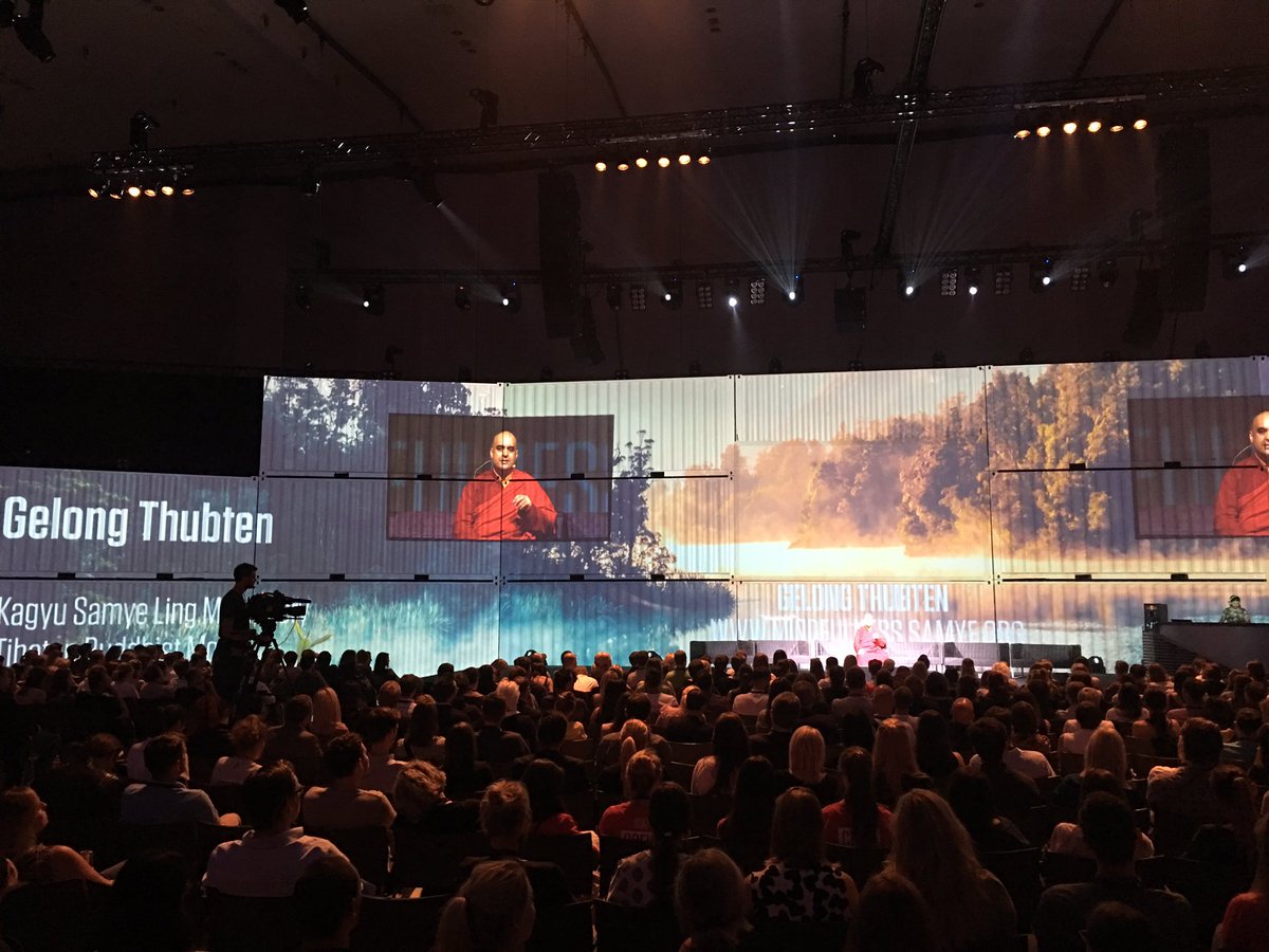 #Mindfulness: The Power to Transform Our Work and Our Lives - #GelongThubten #fifteenseconds #thinkahead16