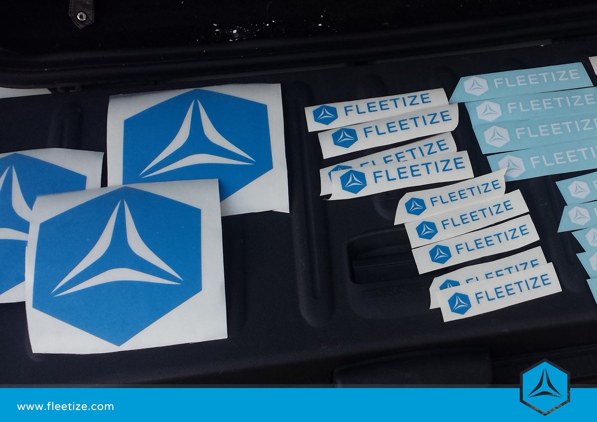 Fleetize's tweet photo. Ab sofort #Gratis #FLEETIZE #Auto #Sticker in jeder Lieferung :) https://t.co/h6V2AFl7yk