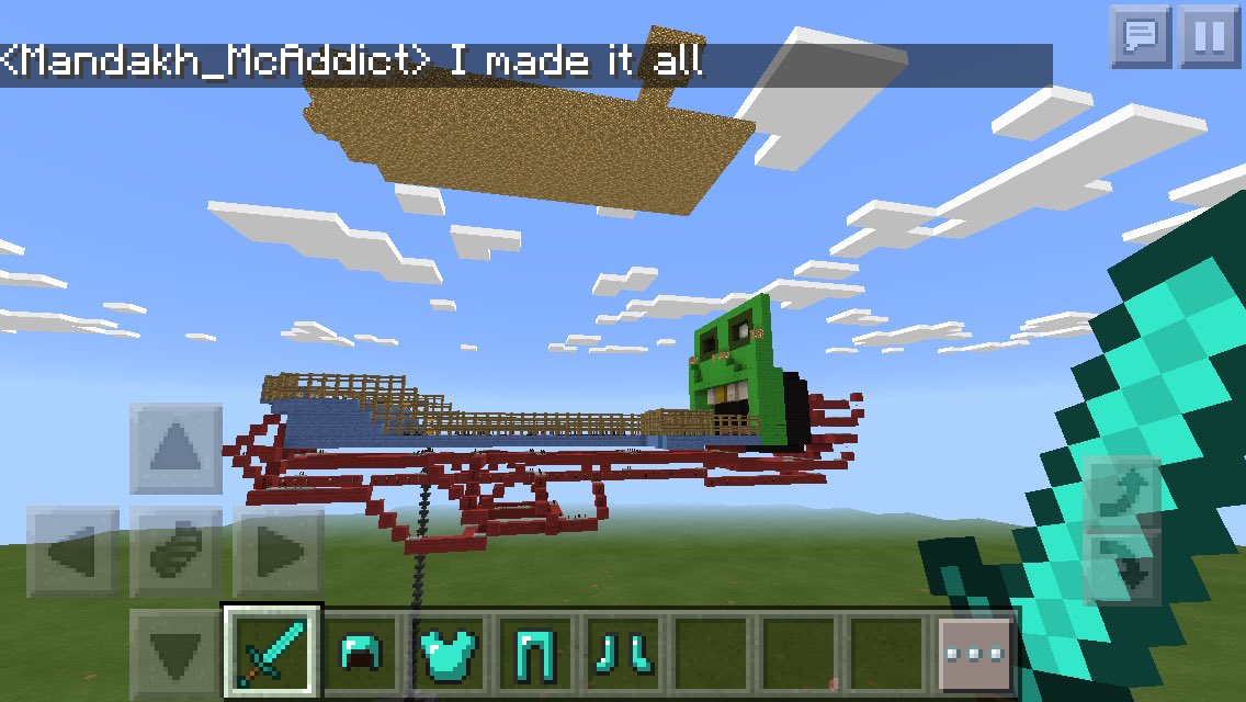 MandakhTerrible's tweet photo. @YouTubeAGHQ I really did made it all. #ZombieSiege #MCPE https://t.co/JUP3ZmbQCc