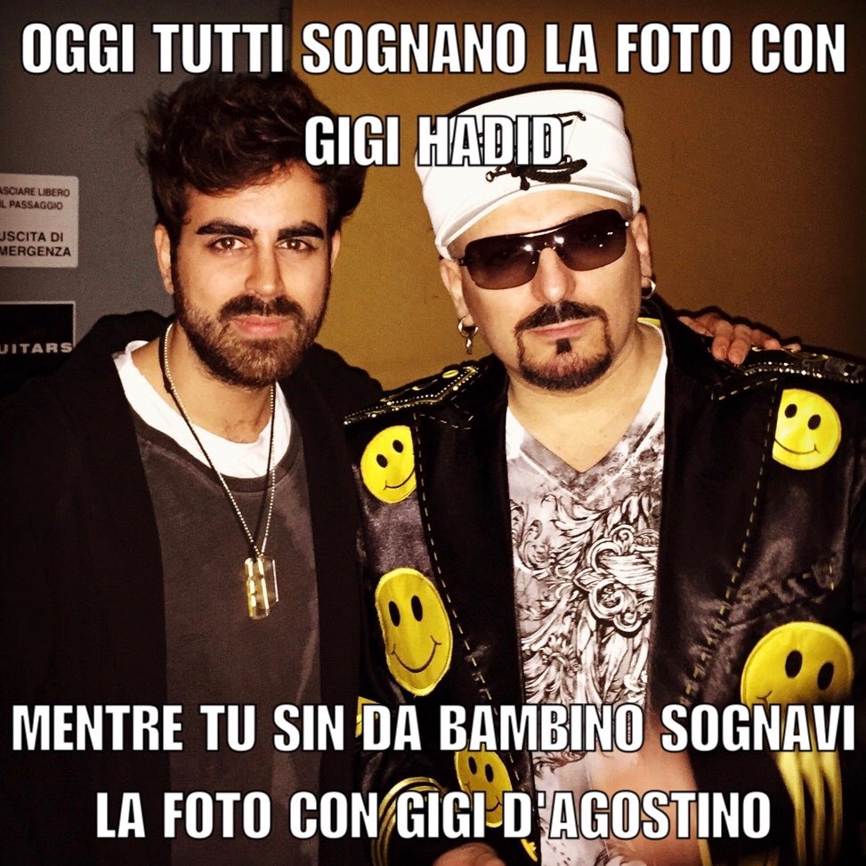 rudeejay's tweet photo. Per me al nome GIGI corrisponde un solo cognome...

#ThrowbackThursday
#TBT https://t.co/hHMnS5zLoS