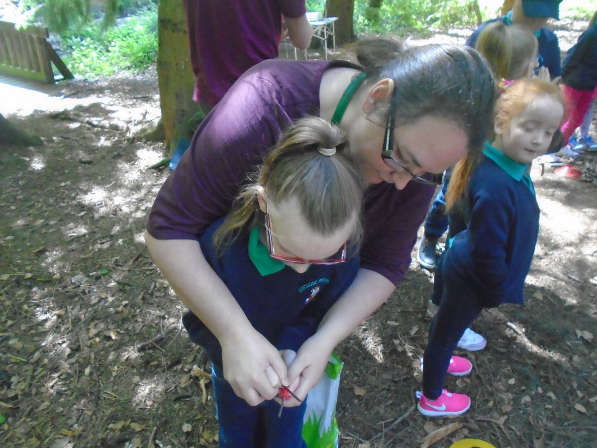 OPAYear2's tweet photo. Learning how to make a fire! #BotanicGardens https://t.co/X5cPrjCTeH