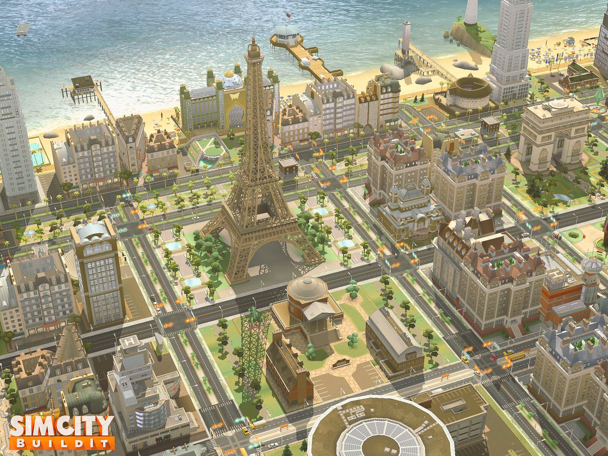Simcity Buildit Nice Looking City How Have Your Omega Buildings Been Coming Along