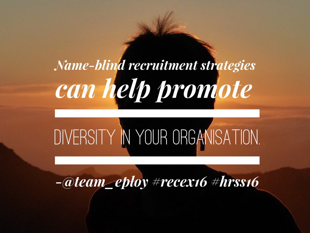 CIPD_Events's tweet photo. 'It's 2016 and discrimination in recruitment process still exists.' #diversitymatters Via @team_eploy at #RECEX16 https://t.co/o7g40av28m