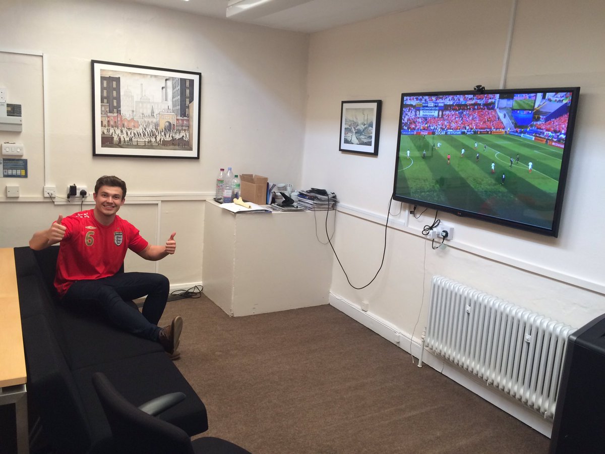 biovationUK's tweet photo. When the gaffer says watch the match - you do it properly!!! #EURO2016 #biovation #England #nofusion https://t.co/z3i2HYq9JZ