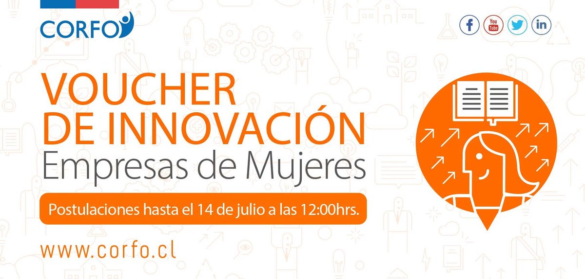 fdovicencio's tweet photo. Atención empresarias e innovadoras región #Valpo abierto concurso #VoucherMujeres 👉 https://t.co/ABO9SVXnGh @Corfo https://t.co/MzUbwjluQl