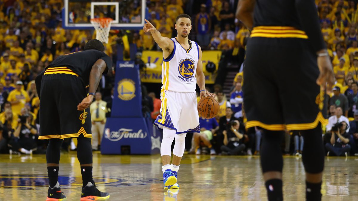 NBCSports's tweet photo. Missed shots don't bother Stephen Curry so much, but missed opportunities do. #NBAFinals https://t.co/ocKS5OIBgo https://t.co/WXWj0IOYpC