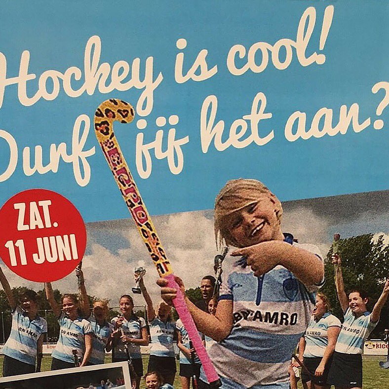 De coolste sport die er is.. En als je dan ook nog een stick van <a href="/EppoHockey/">Eppo Hockey Products</a> wint... Dan lach je zo💙 Graag gedaan!