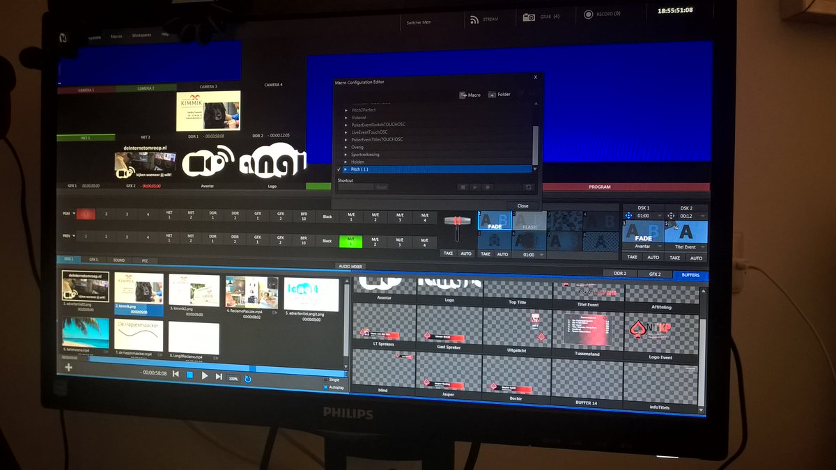 Internetomroep's tweet photo. preproductie van #onkp en #ntkp vanavond, voor de #livestream op 1&2juli van @MECpoker . #poker #toernooi https://t.co/v8rn6Sism2