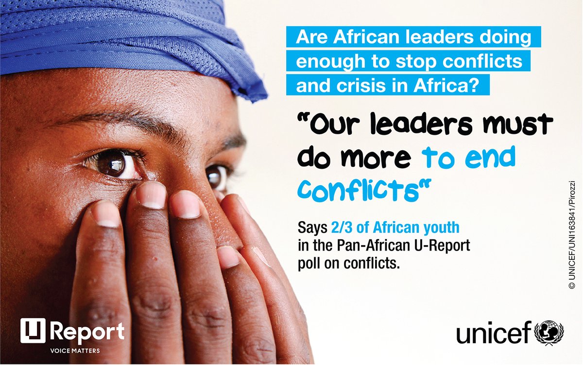 UNICEFEducation's tweet photo. Youth in nine African countries speak up through @UReportGlobal for #DAC16 https://t.co/D2gBmmkMo2 via @UNICEFAfrica https://t.co/2sT2k27y5R