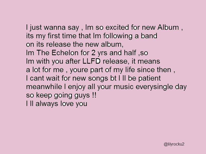 lilyrocku2's tweet photo. @30SECONDSTOMARS just sharing some feelings #LettersToMars #MarsIsComing https://t.co/N9OiaMbpD0