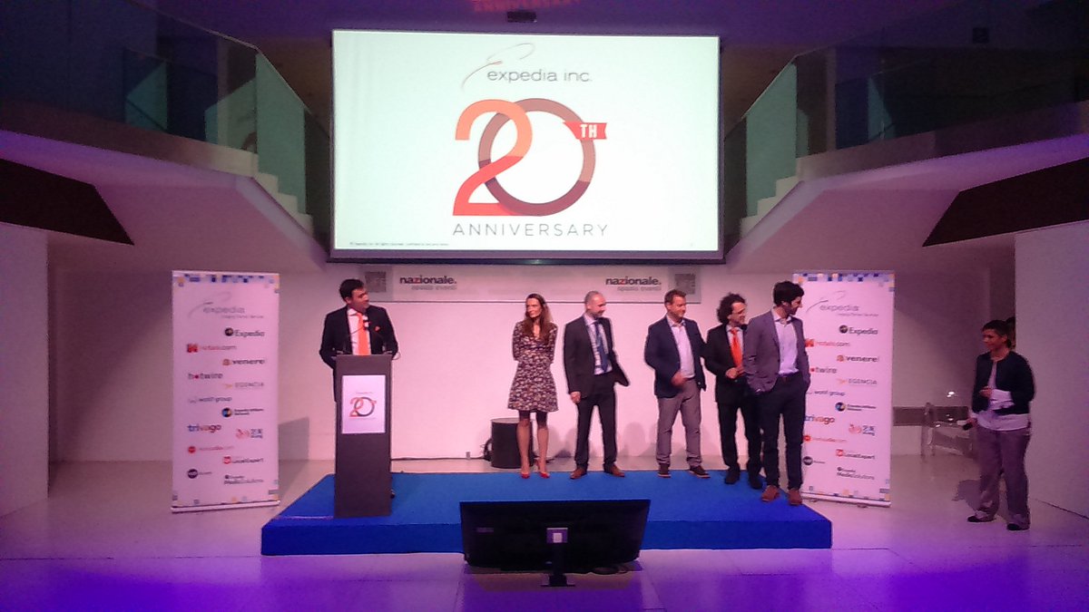 gabriele_sim's tweet photo. Per i 20 anni @ExpediaIT incontra i suoi hotel partner a #Roma e presenta le evoluzioni di #ExpediaPartnerCentral https://t.co/rj3CT6JKGl