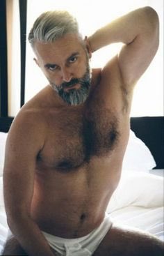 Israel Leon On Twitter Silver Haired Daddy In Tightywhities
