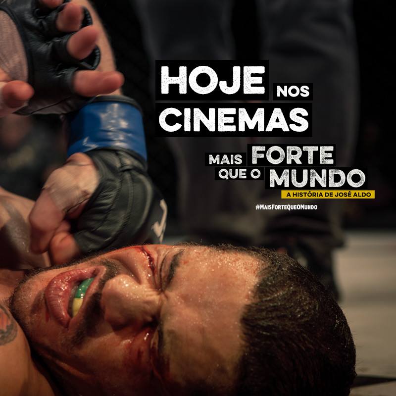 MForteQueOMundo's tweet photo. É hora de conhecer a maior luta de @josealdojunior: o seu destino. #MaisForteQueOMundo chega HOJE aos cinemas! https://t.co/j5zHqzcvbo