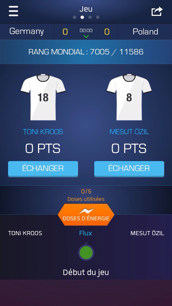 YKabli11's tweet photo. Je viens de sélectionner Toni Kroos et Mesut Özil sur @UltimateFanLive pour #GER vs https://t.co/Iha1EjygyL https://t.co/D1NHqmzHob