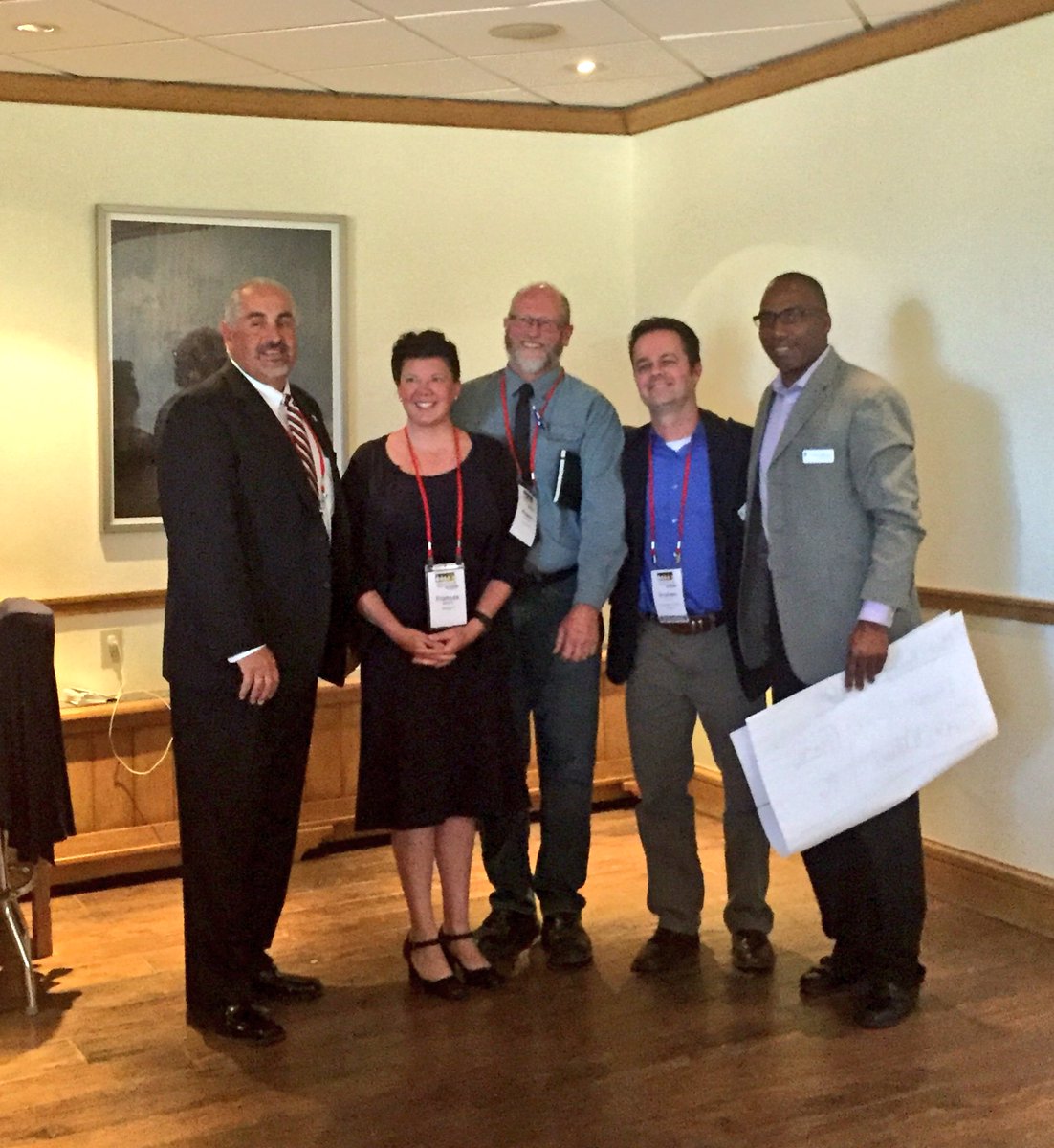 ColoradoSTEM's tweet photo. Congrats Bob & Frances! Third place #STEM Design Challenge winners! #CEIshowcase16 https://t.co/B4M7vreTHg