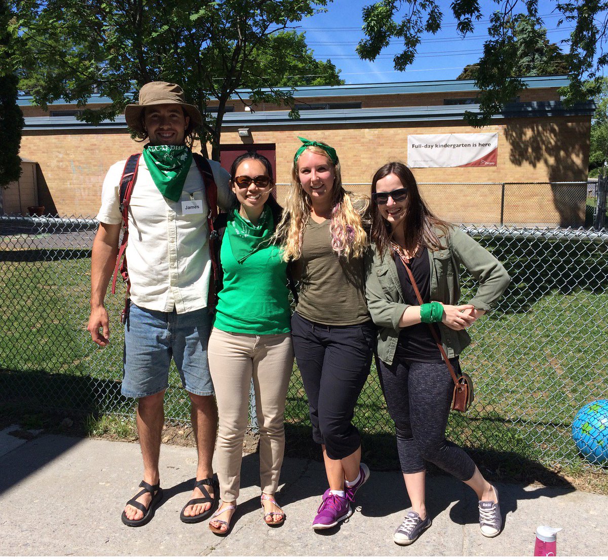HartzemaJaclyn's tweet photo. "Nature Nerd's" smiling after a successful #Ecoblast The students loved 'gardening' through #dancepl3y @QueensEduc https://t.co/zOppMXSwz5