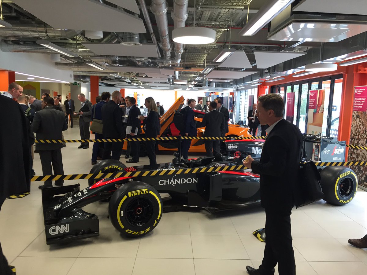 Feeling inspired at the Digital Engineering &amp; Test Centre launch at their offices, Olympic Park, #DETCLaunch