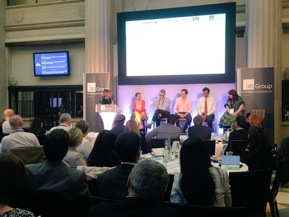 RFIGlobal's tweet photo. - #Disruption #Panel - #GDBC2016 @SophieGuibaud @FidorUK @atom_markm @atom_bank @number26 @BankMobile @StarlingBank https://t.co/HzgdnjAyIg