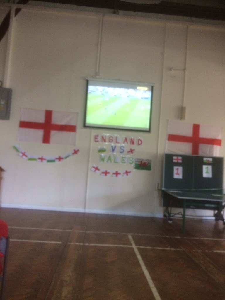 CalderstonesCEO's tweet photo. Watching England v Wales with staff and service users. Great atmosphere https://t.co/w56Ec3hPeF