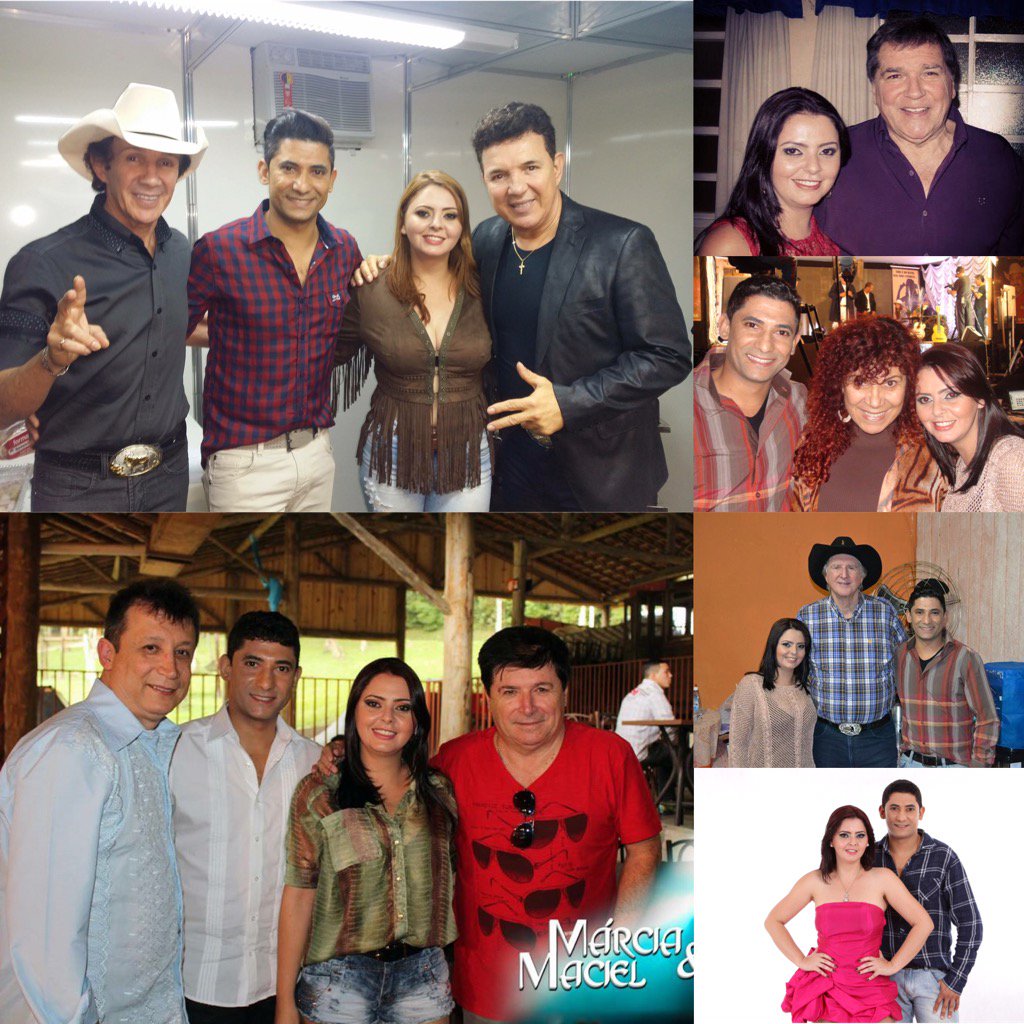 Com grandes artistas do ramo da música com Gilberto e Gilmar, Di Paulo e Paulino, Jerry Adriano e Sérgio Reis