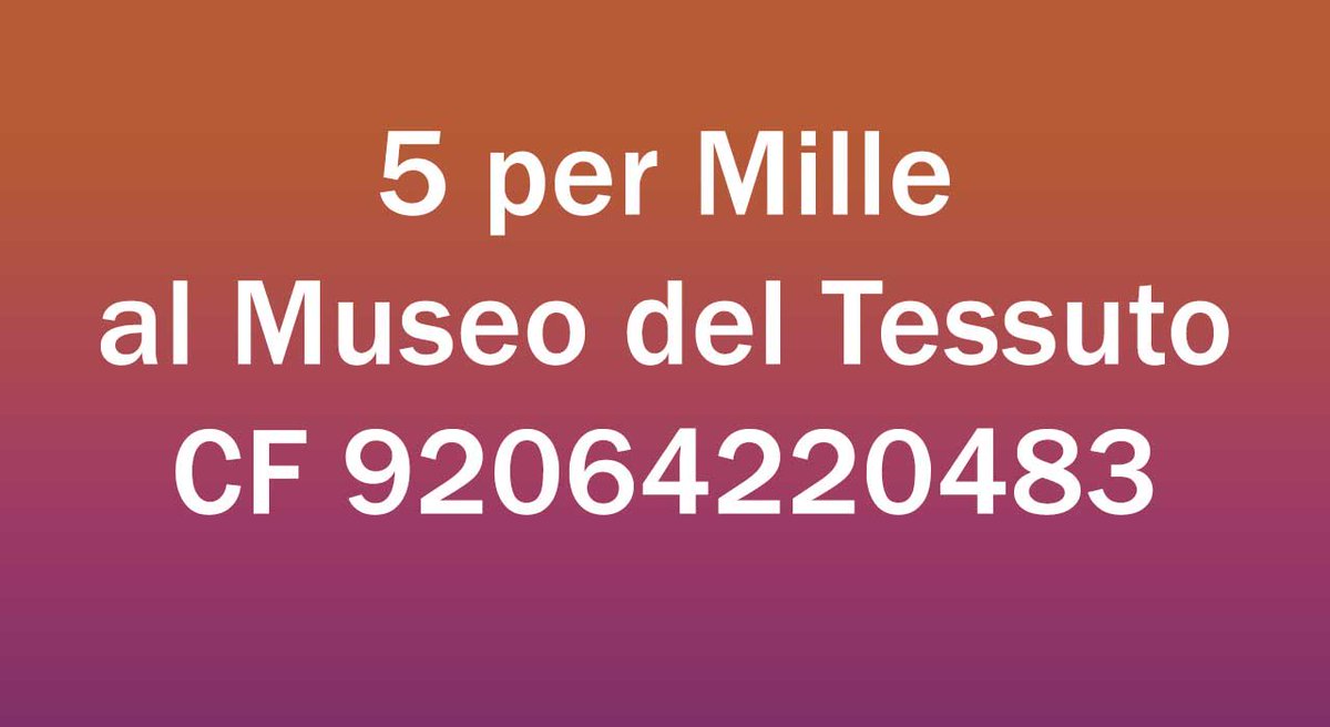 Siete ancora in tempo per devolvere il vostro #5xmille al Museo...cosa aspettate?! goo.gl/1er4fL