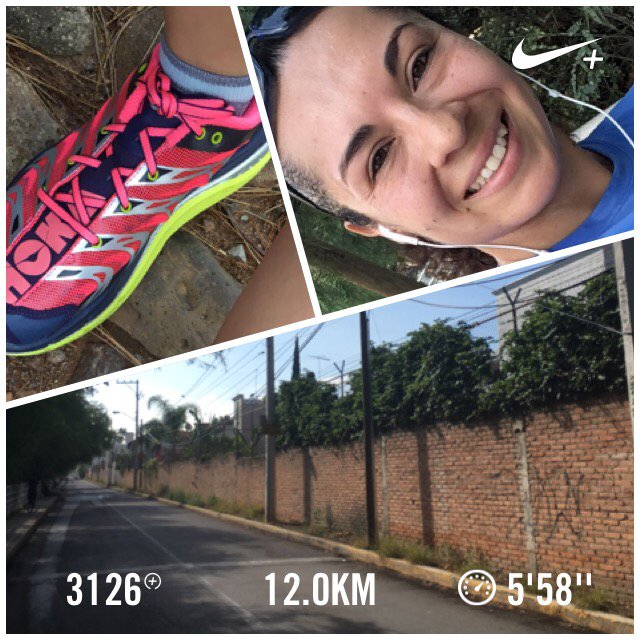CaroSerratos's tweet photo. #retocamx #mcdmx2016🏃🏽 Acabo de correr 12.0 km a un ritmo de 5'58''/km con Nike+. https://t.co/6WDR5srFh4 #nikeplus https://t.co/cFb6WA6mPL