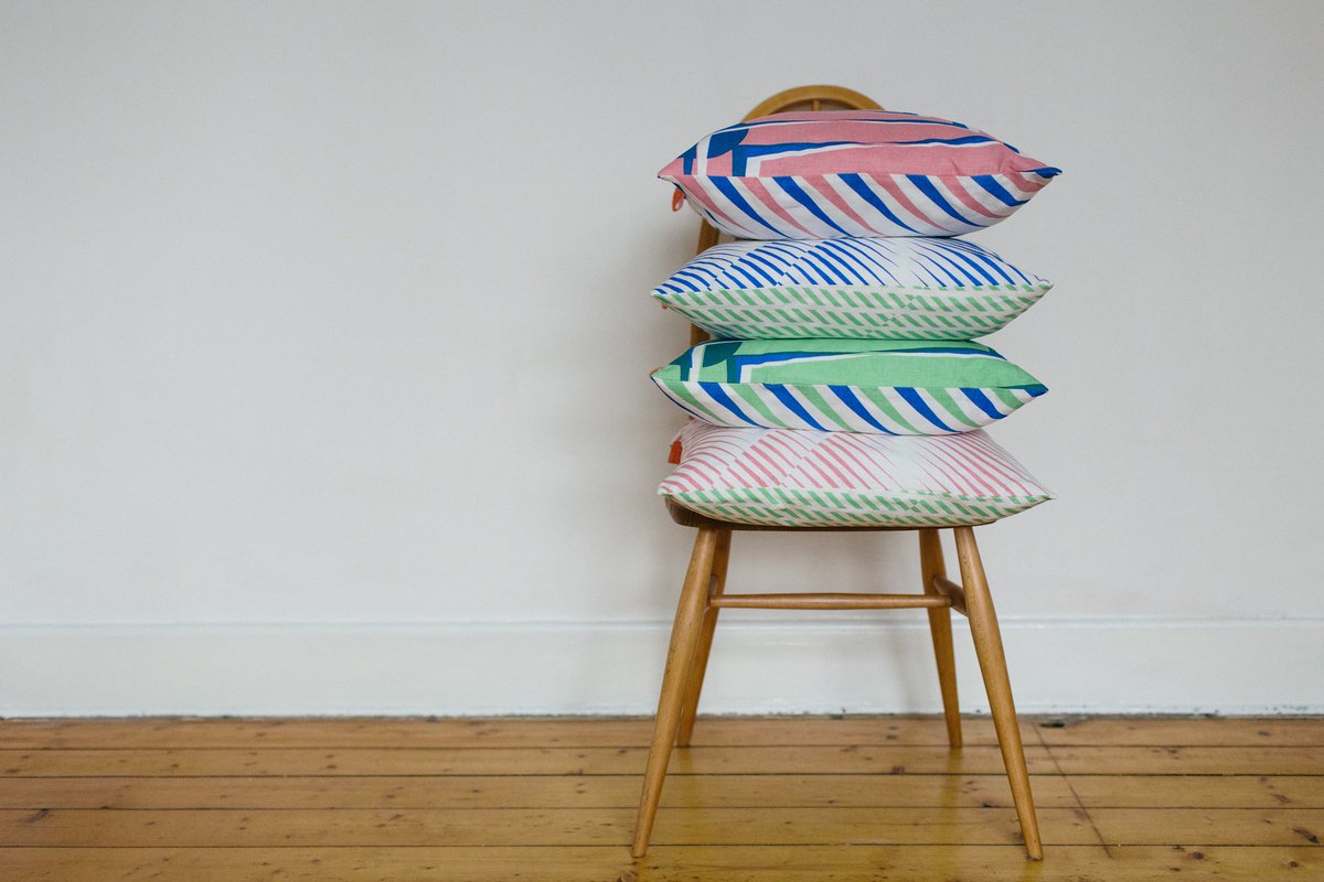 _designjunction's tweet photo. .@LauraSpring1 returns to #designjunction2016 with new tea towels, new notebooks and new colourways! #djKX #shopping https://t.co/y9iJMMabza