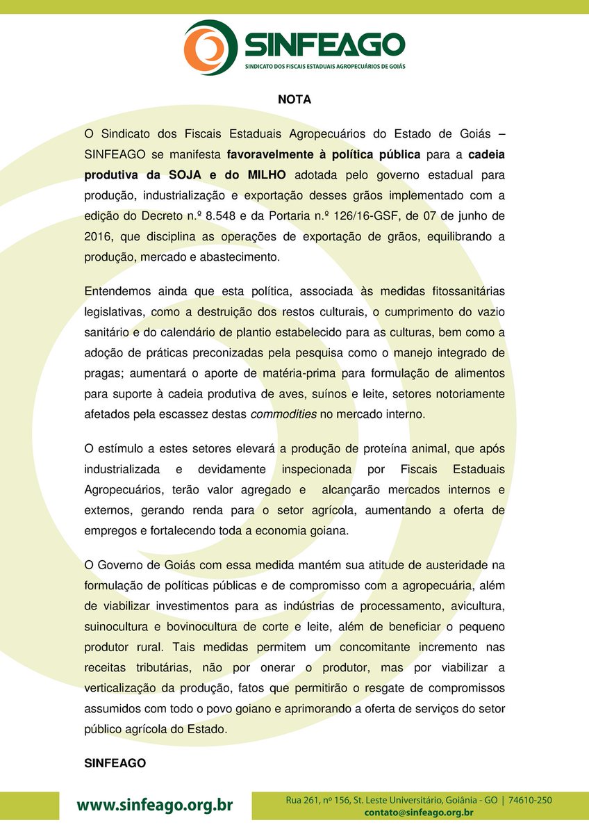 FEA_PCRja's tweet photo. @anacarla_abrao @ThiagoPeixoto @sigamarconi @MarconiPerilo decisão acertada! Parabéns, governador! Avante! https://t.co/w0GsCRcgDR
