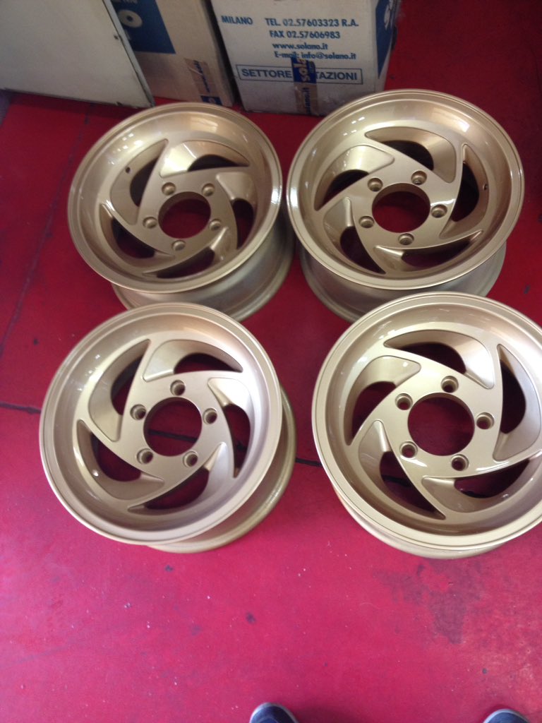 Dproget's tweet image. Verniciatura cerchi @SuzukiIT