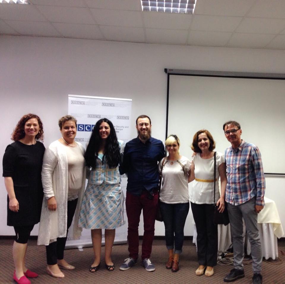 OSCEKosovo's tweet photo. #ImagineADay Project returns to #Kosovo to build bridges across communities. @UniNorthants @nikanderp #OSCE https://t.co/DBrZGrMcQ0