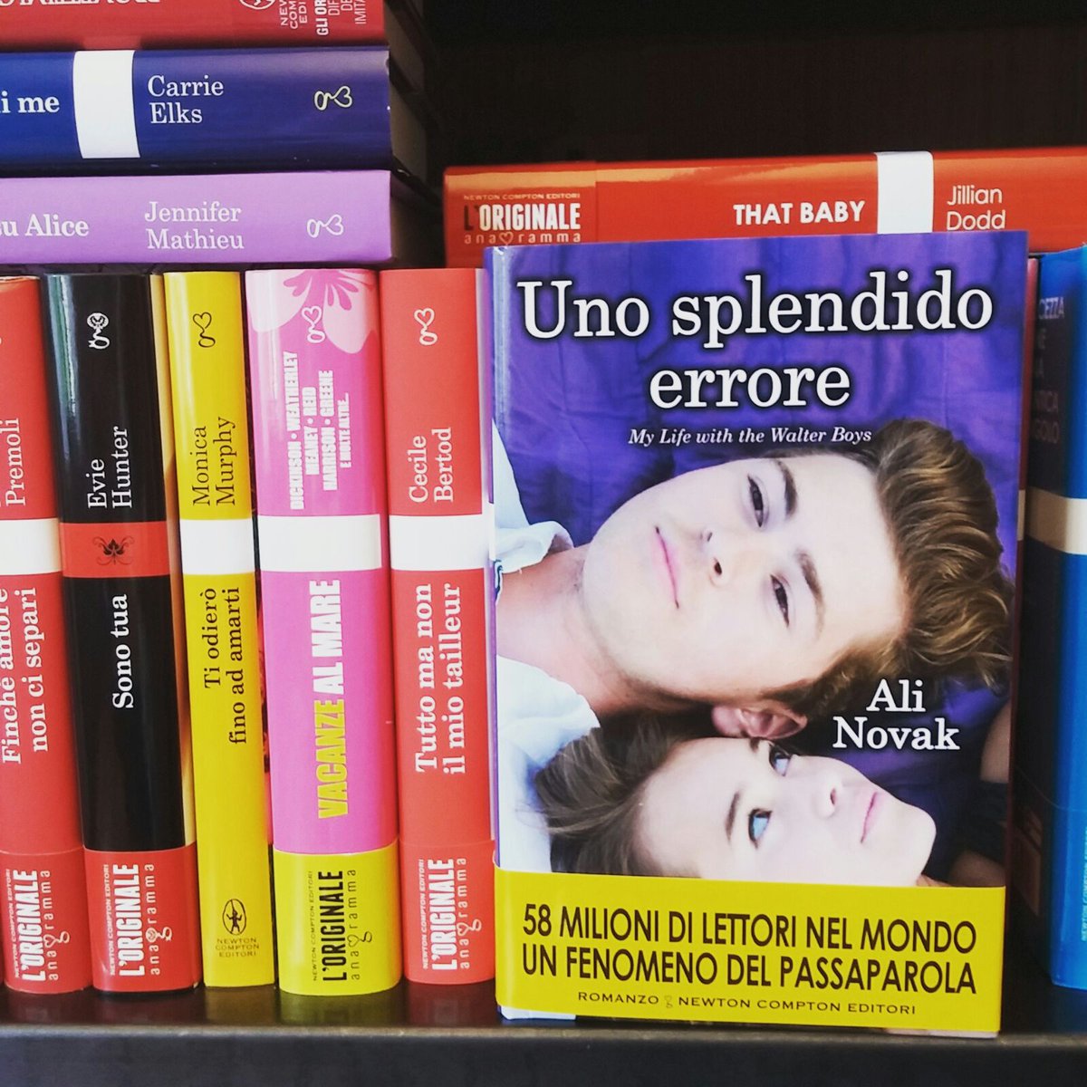 NewtonComptonEditori on X: #NovitàNewton di #oggi: Uno splendido errore  di Ali Novak è ora in libreria!    / X