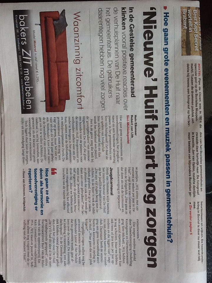 In plaats van jeugd- EN jongerencarnaval in 2018 mogelijk jeugd- OF jongerencarnaval?