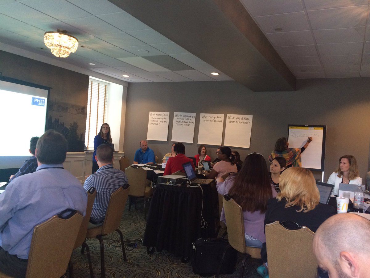 fitzgerin's tweet photo. Learning how to use CDC Prevention Status Reports to take action #PHIT2016 https://t.co/9ecQMNUUHF