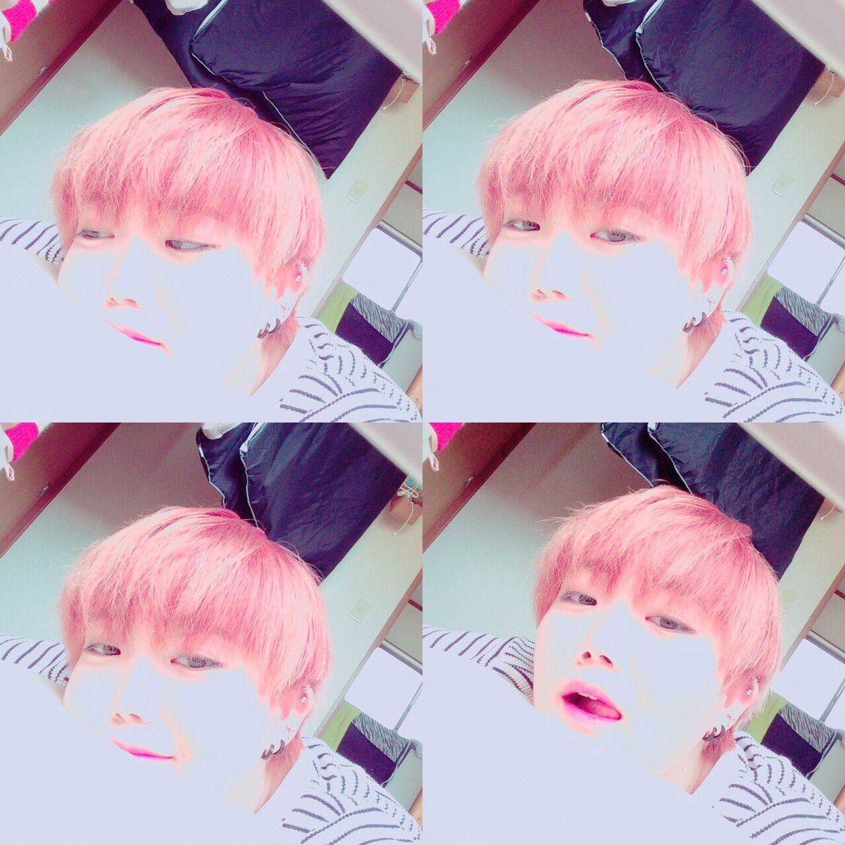 O7O5UR's tweet photo. え、ぴんくみたいでしょ？みたいよね？ごめんね目汚し🙄 https://t.co/sEdQAbeyox