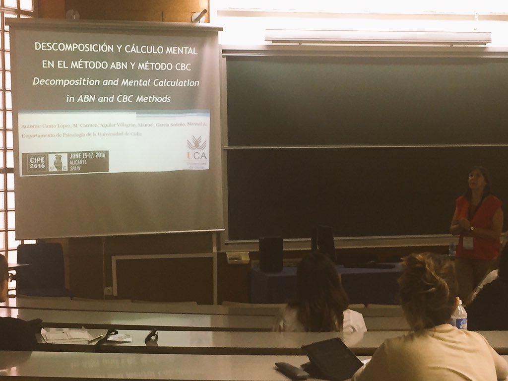 lasuenlore's tweet photo. Después de comer un poco de "Aprendizaje en la Matemática Temprana" y " Método ABN y CBC" en @cipe2016 https://t.co/rJjsM09T7B