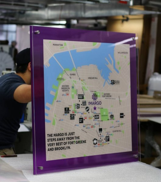 ImagingofThings's tweet photo. Underground Visuals NYC making it pop w/ 2-D #plexiprint made on their @EFIPrint #VUTEk. #ImagingofThings https://t.co/aU7r49qcEt