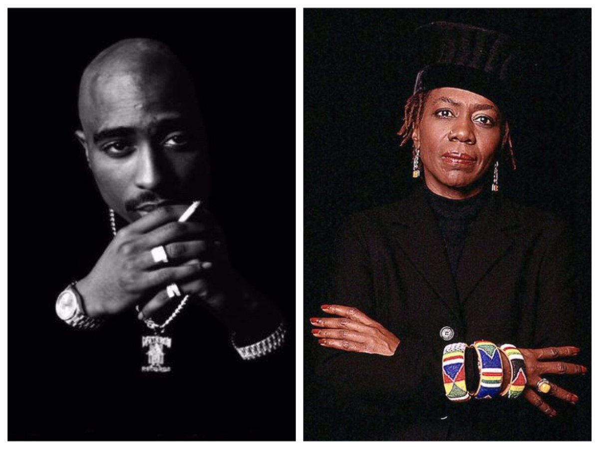 AngerMotivates's tweet photo. #TupacShakur would have been 45 today.
1st birthday, in 20 yrs, that he w/b  spending  w/his mother, #AfeniShakur. https://t.co/OQWz4XrR9y