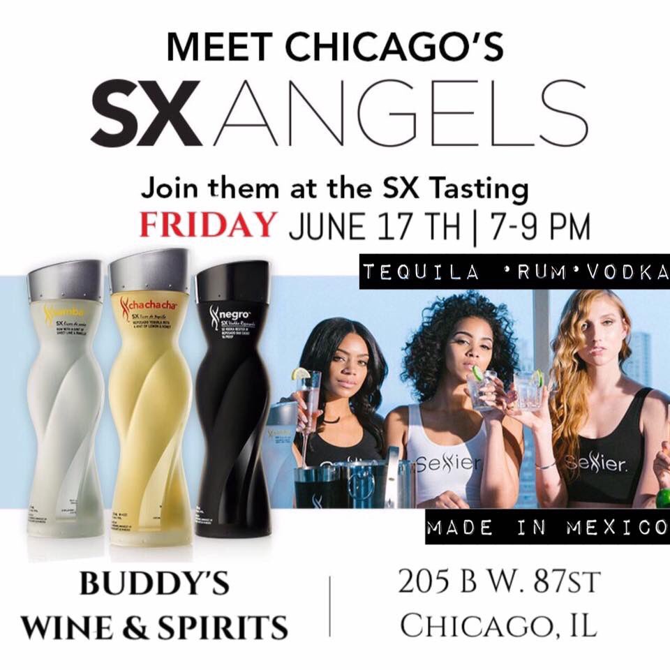 SXLiquors's tweet photo. #Chicago #Buddyswineandspirits  invites you for a #SXTasting 7-9pm  #sxliquors #madeinmexico #tequila #rum #vodka https://t.co/gNBSOupHnS