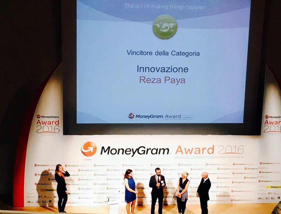 ilariapotito's tweet photo. Un tweet per due nuovi successi @timwcap: @RezaPaya premiato a #MoneyGramAward e closing da 360K€ per @igoonApp! https://t.co/kgrEfni5Yt