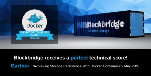 blockbridge's tweet photo. Thank you @Gartner_inc for covering the unique storage needs of @Docker - https://t.co/aeXCUouezO #docker #gartner https://t.co/16Q7RFX3sR