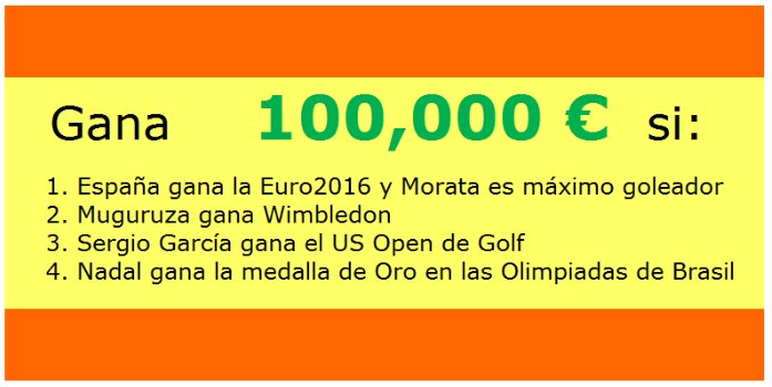 pyckio_es's tweet photo. Participación gratuita
Sólo tienes que 🇷️🇹️ + 🇫️🇴️🇱️🇱️🇴️🇼️
Bases aquí: https://t.co/jbbOlsW8in
#laApuestaPatriótica https://t.co/1pMkegGFsA