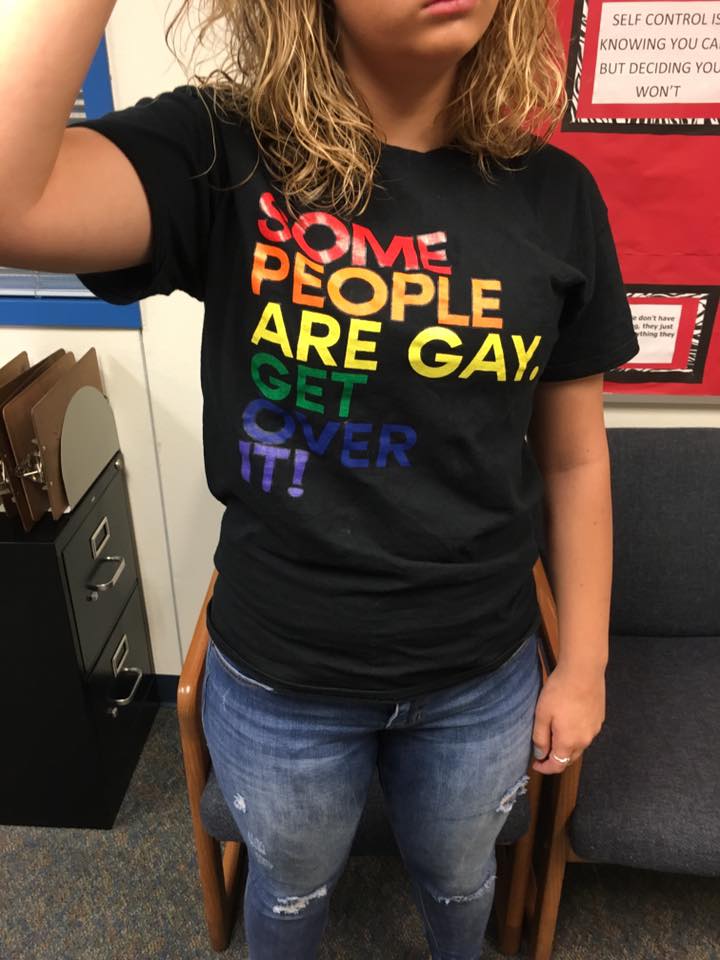 NewNowNext's tweet photo. Teacher tells parent that Orlando terror attack justifies school's anti-LGBT dress code https://t.co/unXBDshf30 https://t.co/aRiPvIJ3NJ