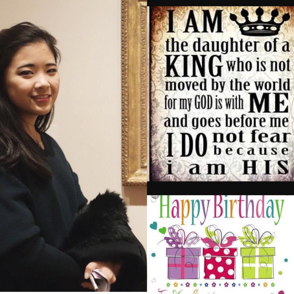 Happy Birthday dear my precious daughter ; having you is a blessing 😇