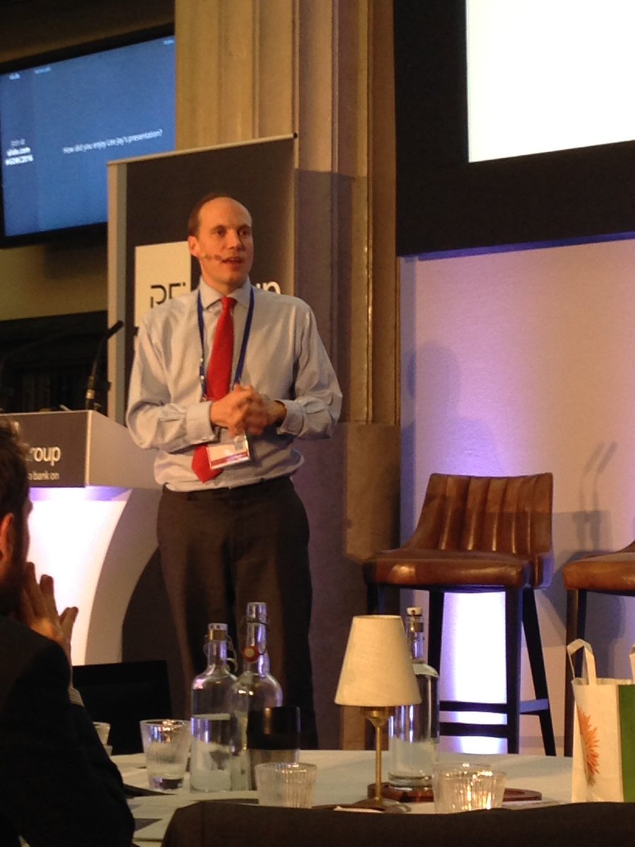 RateSetter's tweet photo. CEO, Rhydian Lewis, speaking @RFiMediaGRB banking conference #GDBC2016 this afternoon https://t.co/L6Vxs6Y9RB