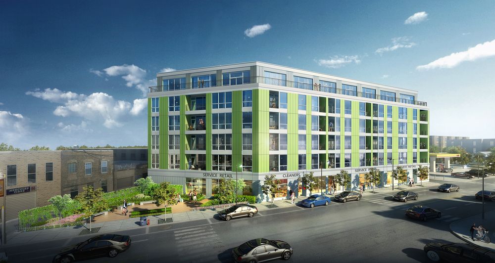 chicranetracker's tweet image. New development at 2328 N California in #Logan_Square approved by plan commission.