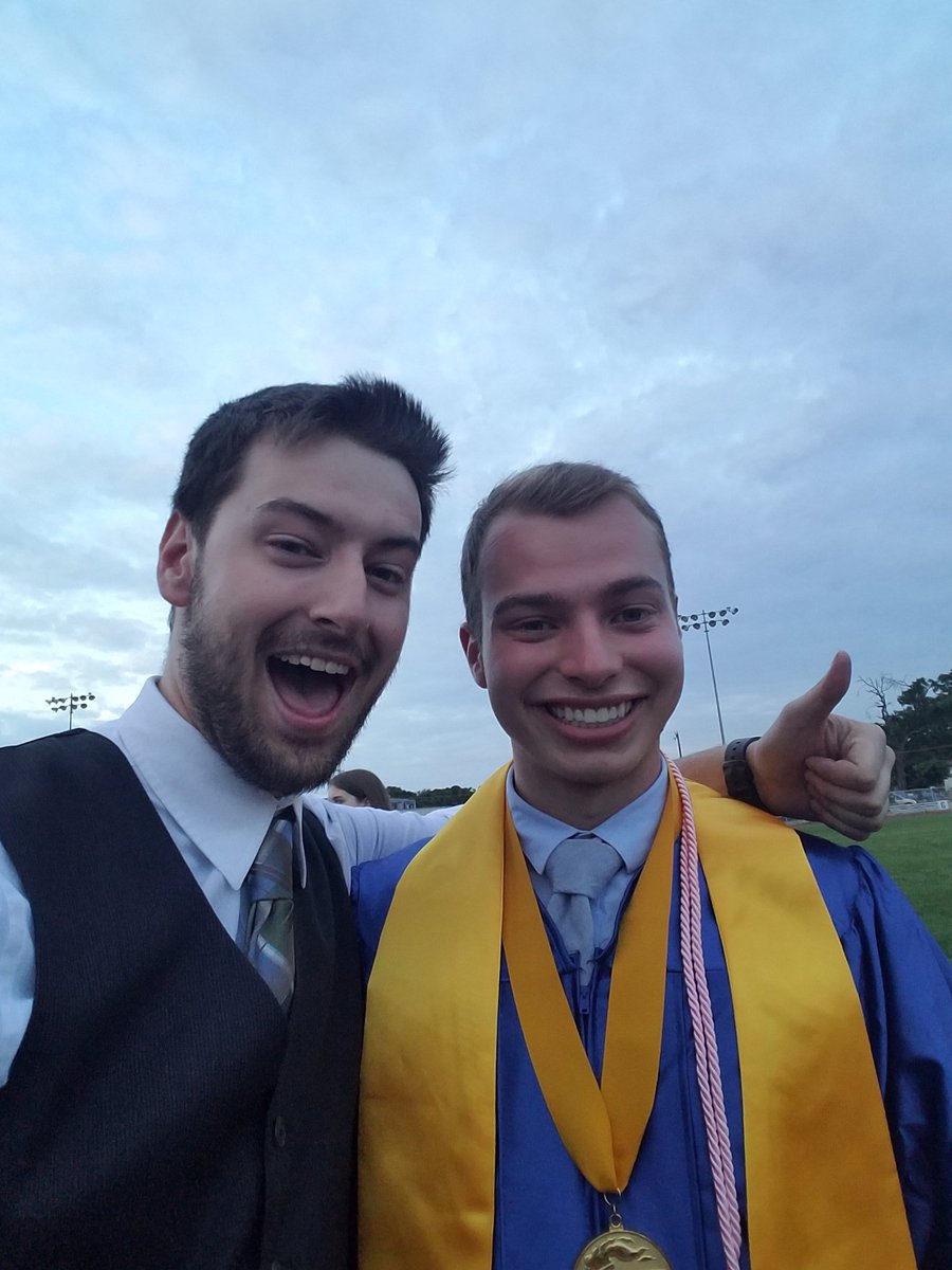 Got my selfie with the valedictorian! Congrats to Josh on your big accomplishment and to the entire class of 2016!!