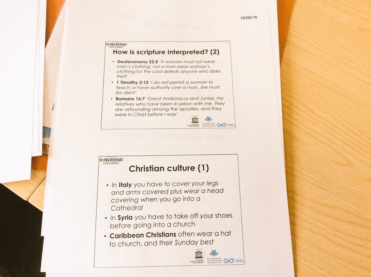 faithexplorers's tweet photo. @ClaireClinton67 in #Christianity: 'even #denominations have very different ways of running services' https://t.co/iEFfvZTm57