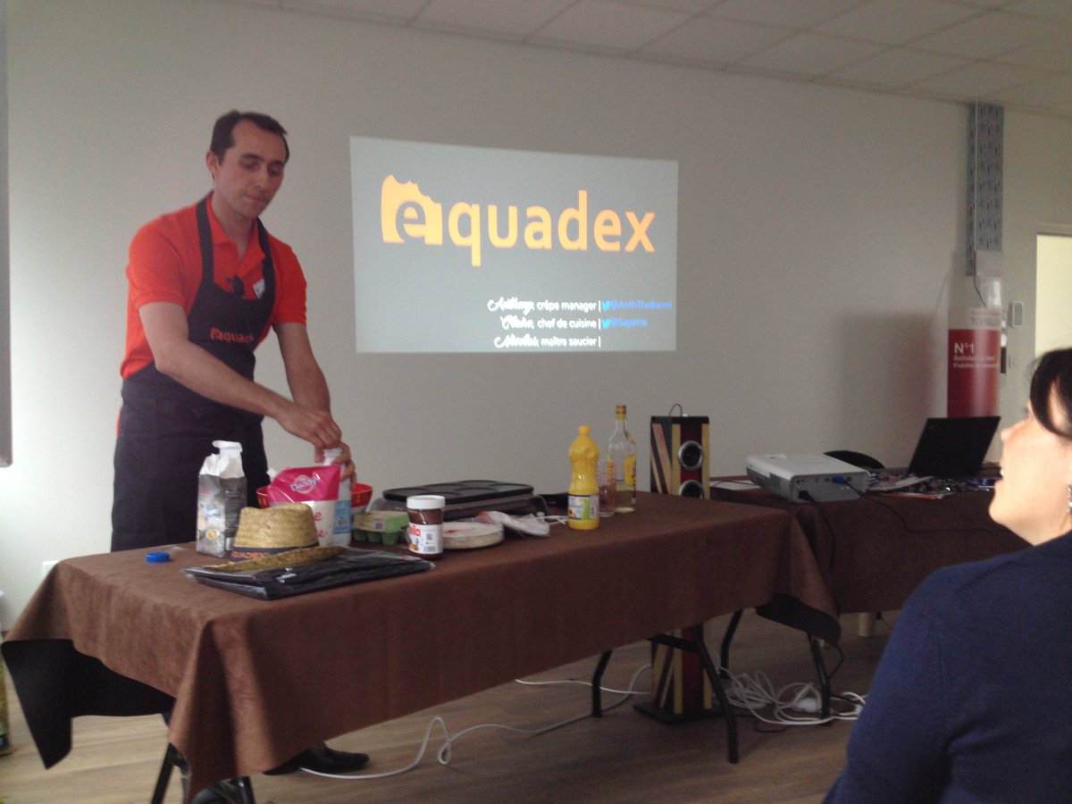 sylpheline's tweet photo. #JPOEquadex atelier crêpe ! Les menus que vous proposent Equadex https://t.co/NJ1ahmK8Op